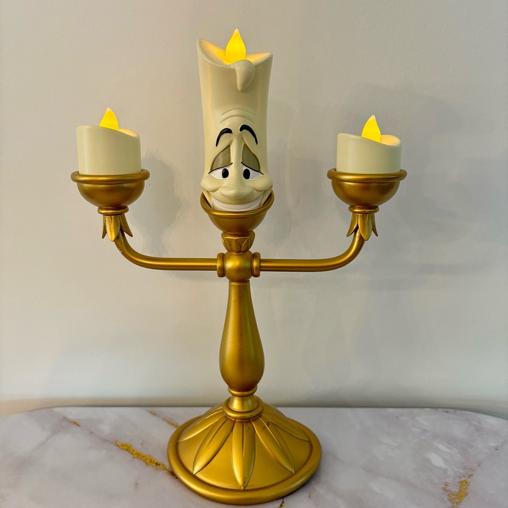 Disney Beauty and the Beast Lumiere Electric Candel Figure